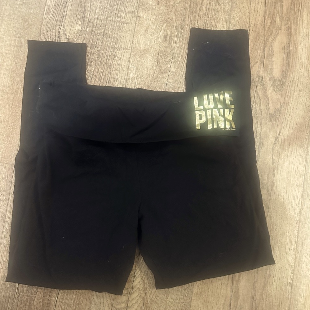49ers leggings by Victoria’s Secret (pink)